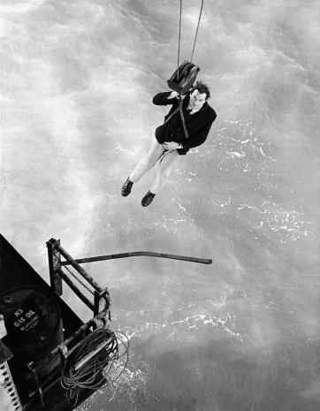 Lawrence Bean on Crane Hoist